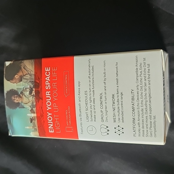 Multicolor Smart LED Light Bulb - Picture 3 of 4